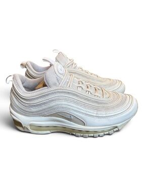 Nike Air Max 97 Sneakers Women’s 8.5 White/Metallic